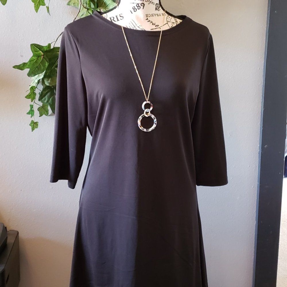 Grey 3/4 Sleeve Tunic